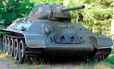 Т-34 образца 1940 г. Или как его ещё называют Т-34-76