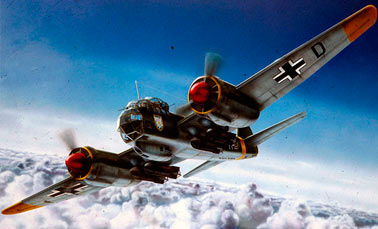 Бомбардировщик Юнкерс Ju-88