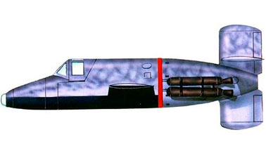 Таранный истребитель Ba-349 Наттер
