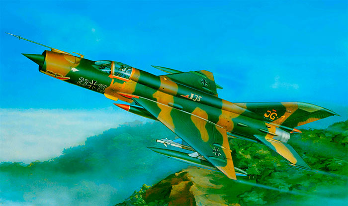МиГ-21 можно встретить в расцветке и под флагами самых разных стран. 