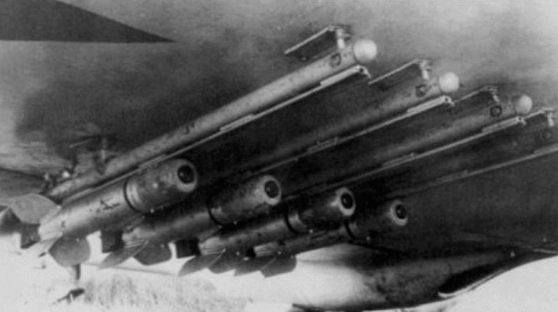 Советские реактивные снаряды РС-82 и РС-132 в годы Второй Мировой войны