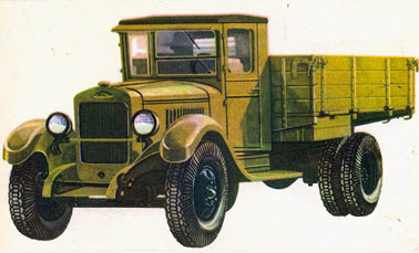 советский грузовик ЗИС-5 трехтонка