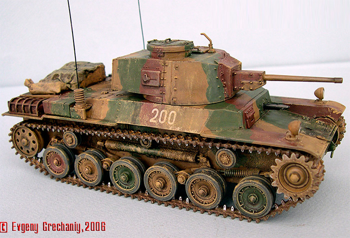 Средний танк Type 1 CHI-HE (Япония)