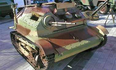 Польская танкетка TK-3/TKS или малый разведывательный танк.
