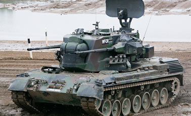 Зенитная самоходная установка «Гепард» (Flakpanzer Gepard) (Германия)
