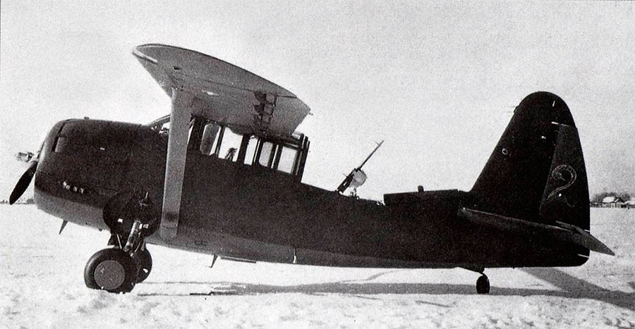 Советский O-52 «Оул» с кабиной "по боевому"