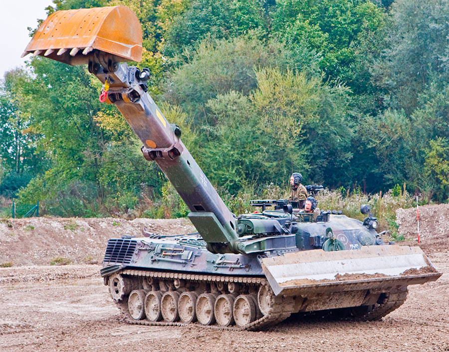 Немецкий саперный танк «Барсук»
