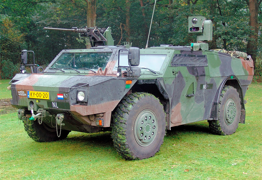 Немецко-голландский бронеавтомобиль «Fennek»