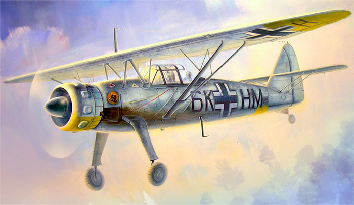Разведывательный самолет Henschel Hs.126