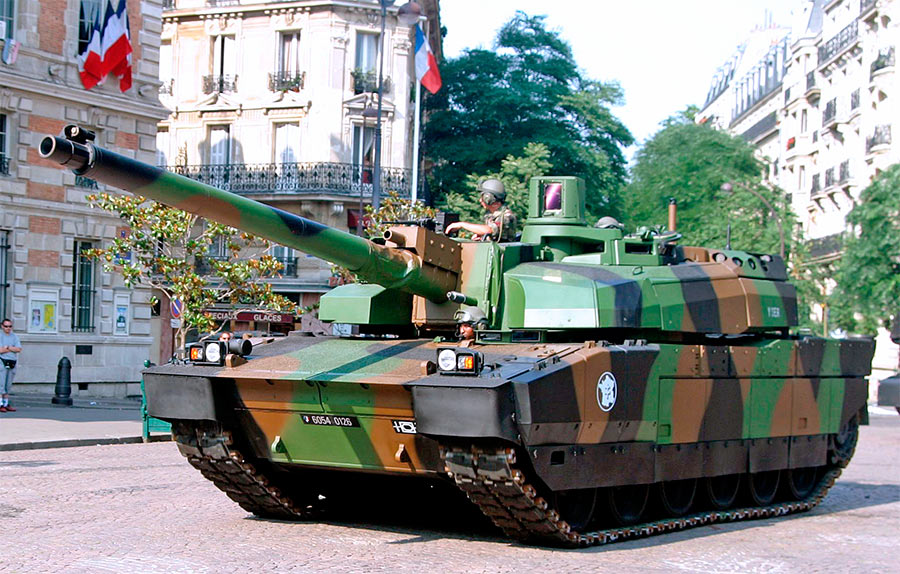 Основной боевой танк АМХ-56 Leclerc (Франция)