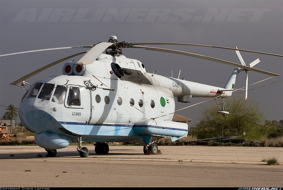 Самый «экзотичный» вариант Ми-8. Вертолет-амфибия Ми-14