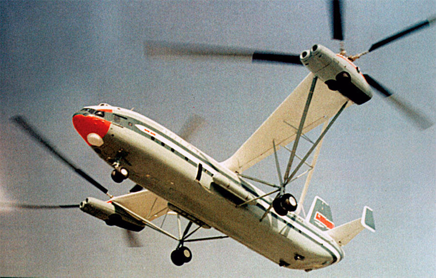 Советский транспортный вертолет В-12 (Ми-12)