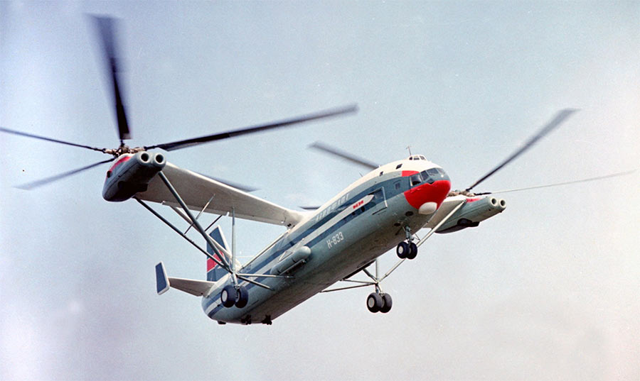 Транспортный вертолет Ми-12 (В-12)