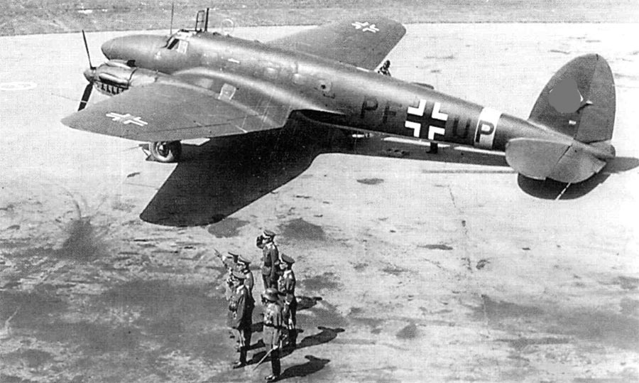He-111G - гражданская версия бомбардировщика