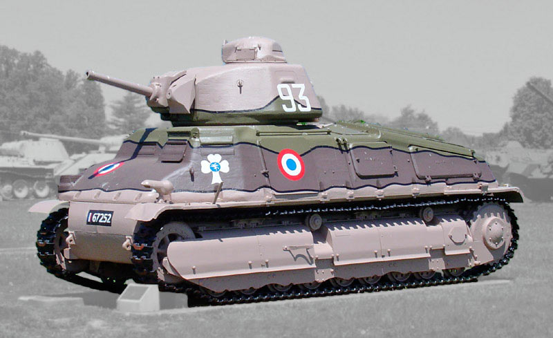 Кавалерийский танк SOMUA S-35 (Франция)