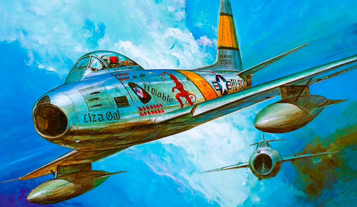 Истребитель F-86 «Сейбр»