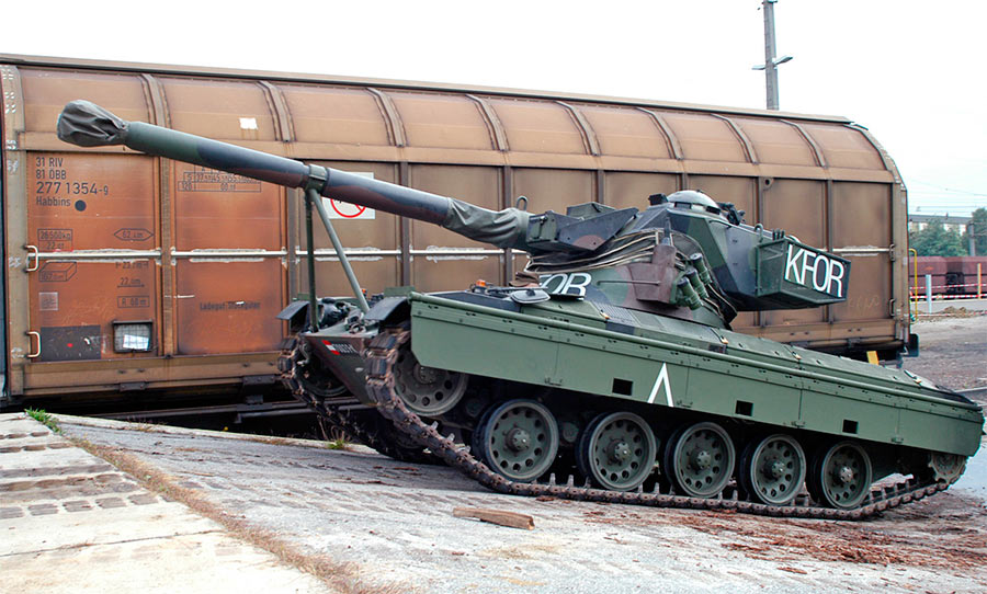Австрийский легкий танк SK-105 «Кирасир»