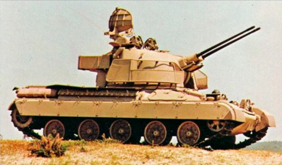 Зенитная самоходно-артиллерийская установка AMX-30SA