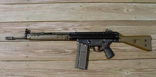 Немецкая штурмовая винтовка H&K «Gewehr-3»
