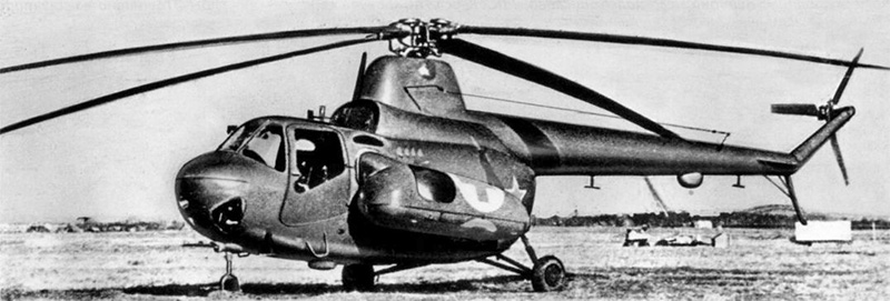 Специальный медицинский вертолет Ми-3