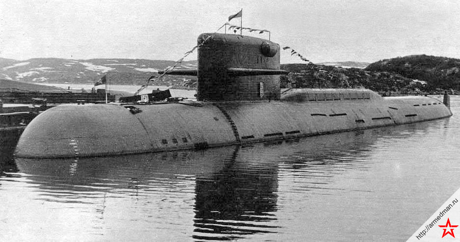 Атомная подводная лодка Проекта 667a «Навага»