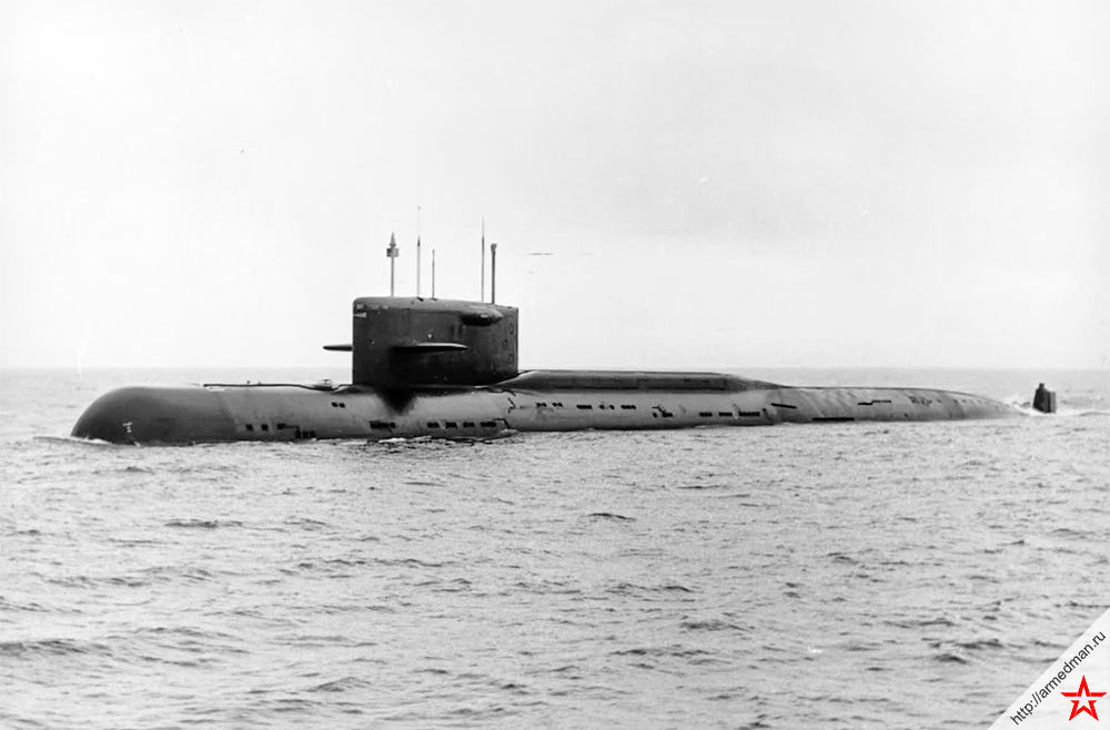 Атомная подводная лодка проекта 667a «Навага»