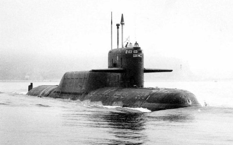 Подводный атомный ракетный крейсер Проекта 667Б «Мурена».