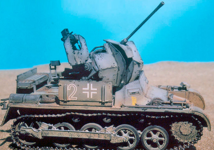 Зенитный танк «FlakPanzer»-I (модель)