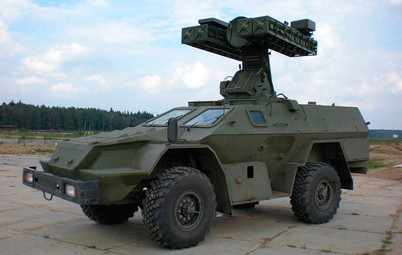 Вариант КАМАЗ-43269 с зенитным ракетным комплексом «Стрела-10М»