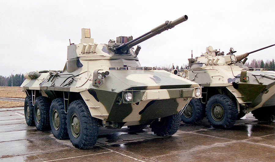 Бронетранспортер БТР-90М с боевым модулем «Бахча-У»