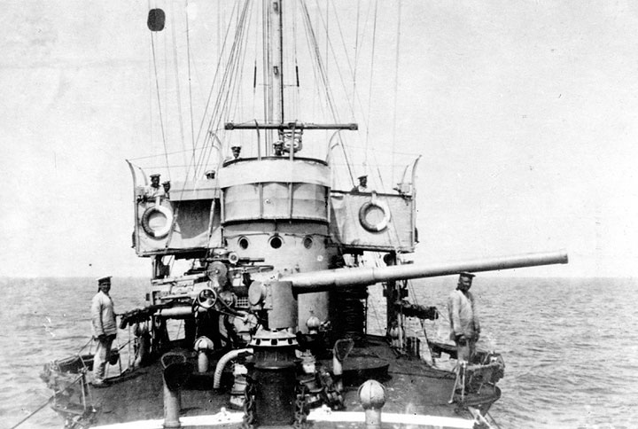 Четырехдюймовое корабельное орудие образца 1911 г.