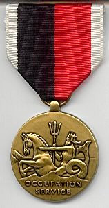 Флотская медаль "За службу в оккупационной зоне" (Navy Occupation Service Medal)