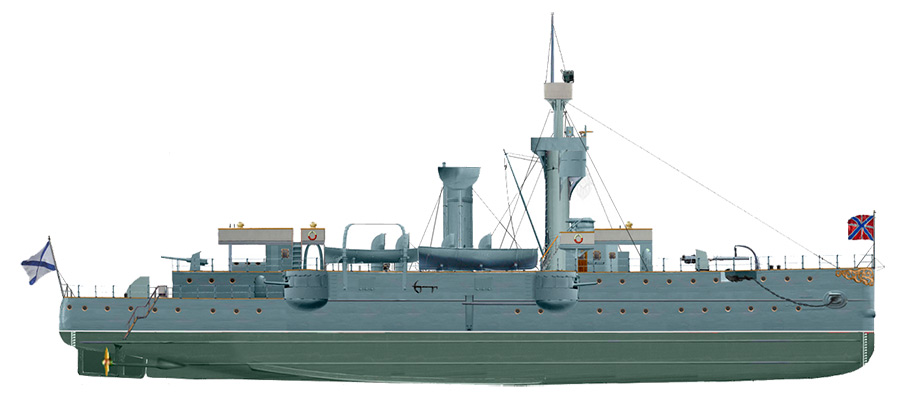 Канонерская лодка «Гиляк», 1898 г.