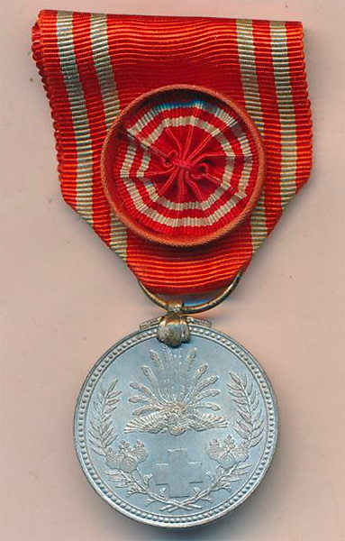 Золотая медаль Особого члена Общества Красного креста.