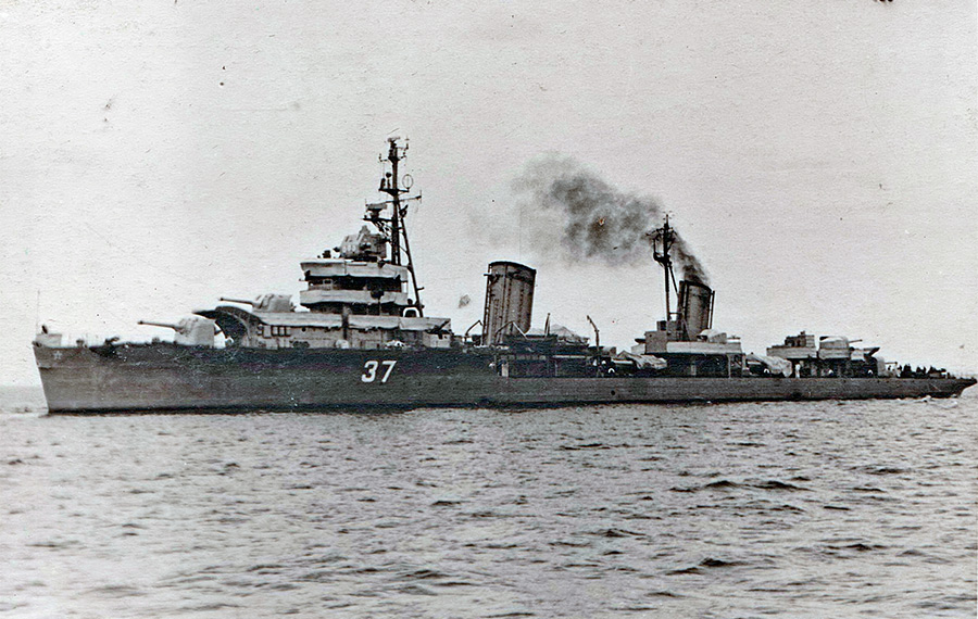 Лидер эсминцев «Ленинград» в 1950-х г.г.