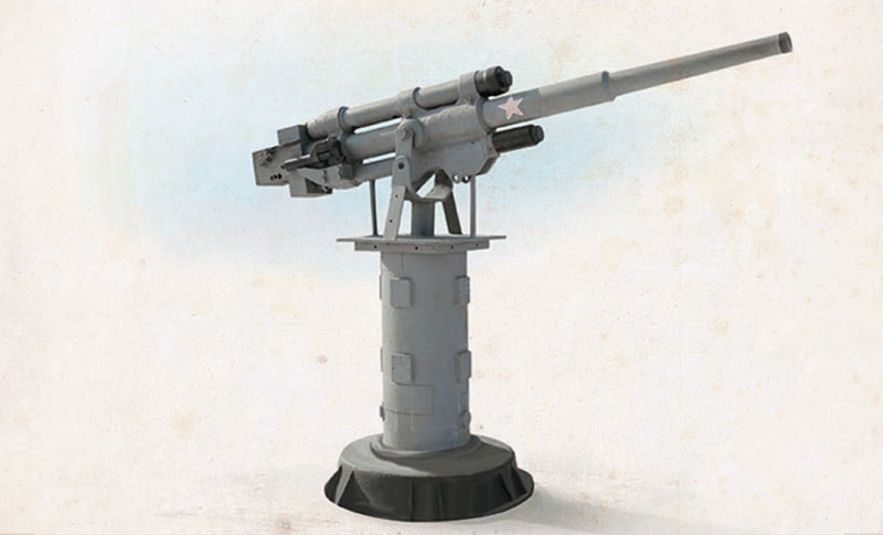 Универсальная (зенитная) 45-мм пушка 21-К