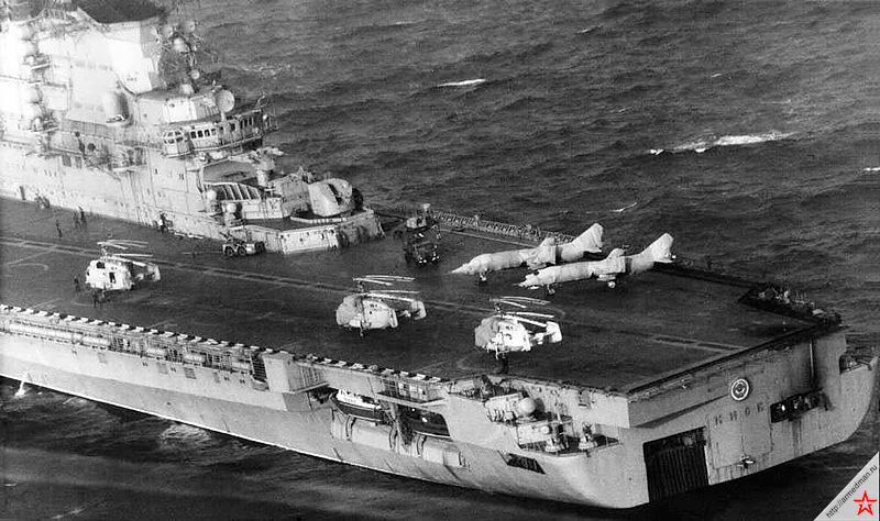 Будни тяжелых авианесущих крейсеров проекта 1143