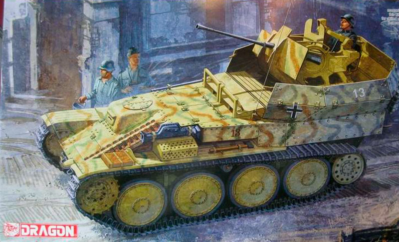 Зенитная самоходная установка Flakpanzer 38 (t) (Sd.Kfz.140)