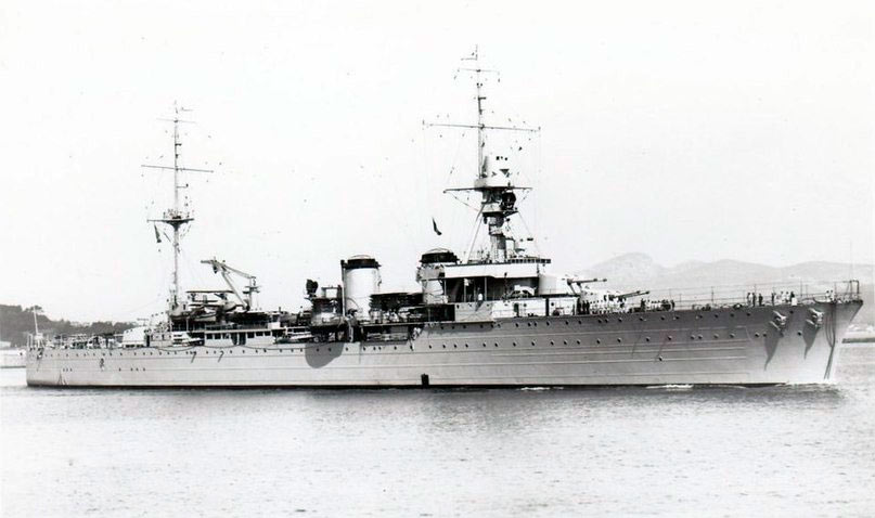 Французский легкий крейсер «Ламотт-Пике»