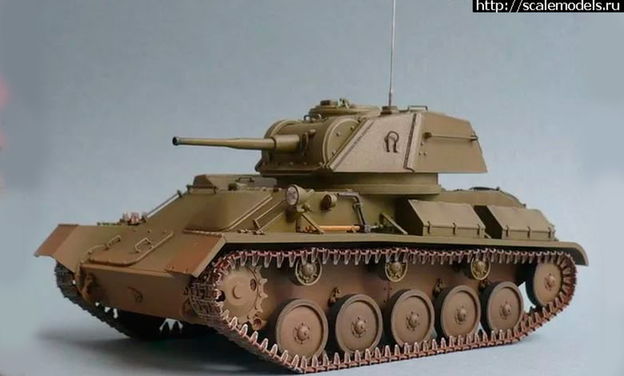Легкий танк Т-80 - последний легкий танк «старой школы»