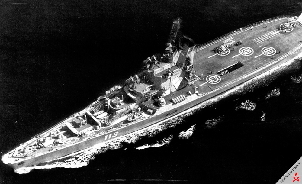 Противолодочный крейсер проекта 1123 «Ленинград». «Кондоры» были вполне удачными кораблями, но только при условиях действия в морях типа Черного или Средиземного.