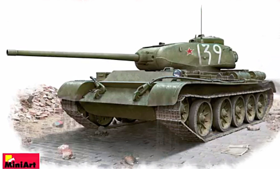 Т-44 - средний танк «застрявший» между военным и послевоенным поколением танков. Впрочем, именно ему и предстояло определить облик танков будущего