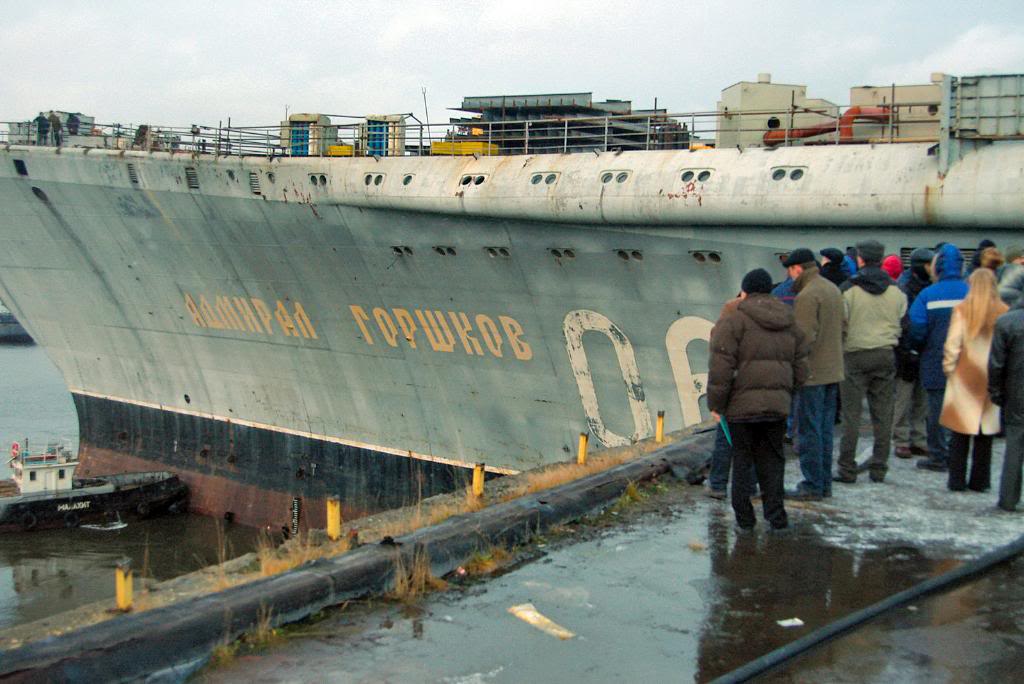 Начало работ по модернизации ТАКР «Адмирал Горшков»