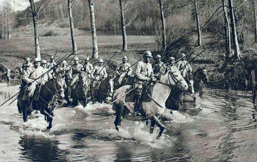Французская кавалерия времен Первой Мировой войны