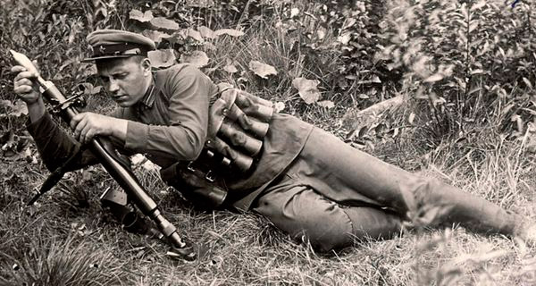 Стрельба из 50-мм ротного миномета образца 1938/1940 г.г.