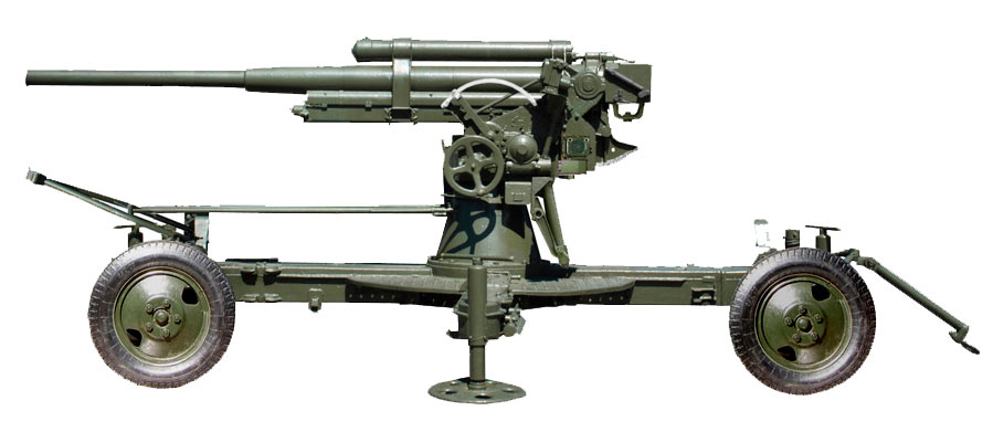 Советская 76-мм зенитная пушка образца 1938 года