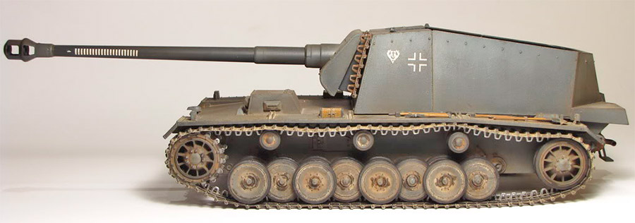 Немецкий тяжелый истребитель танков 128-мм «Sturer Emil»