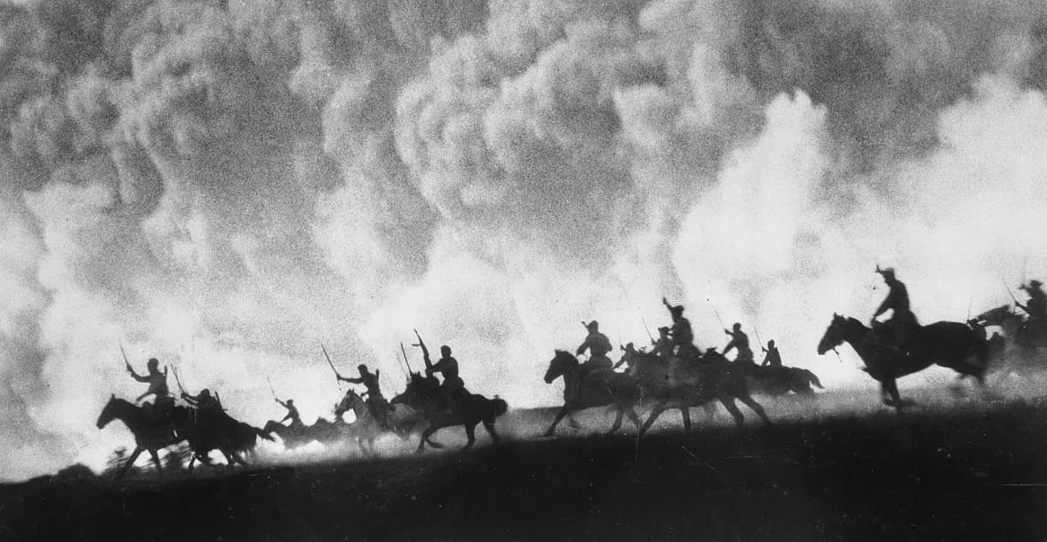 Кавалерийская атака Красной Армии, Великая Отечественная война