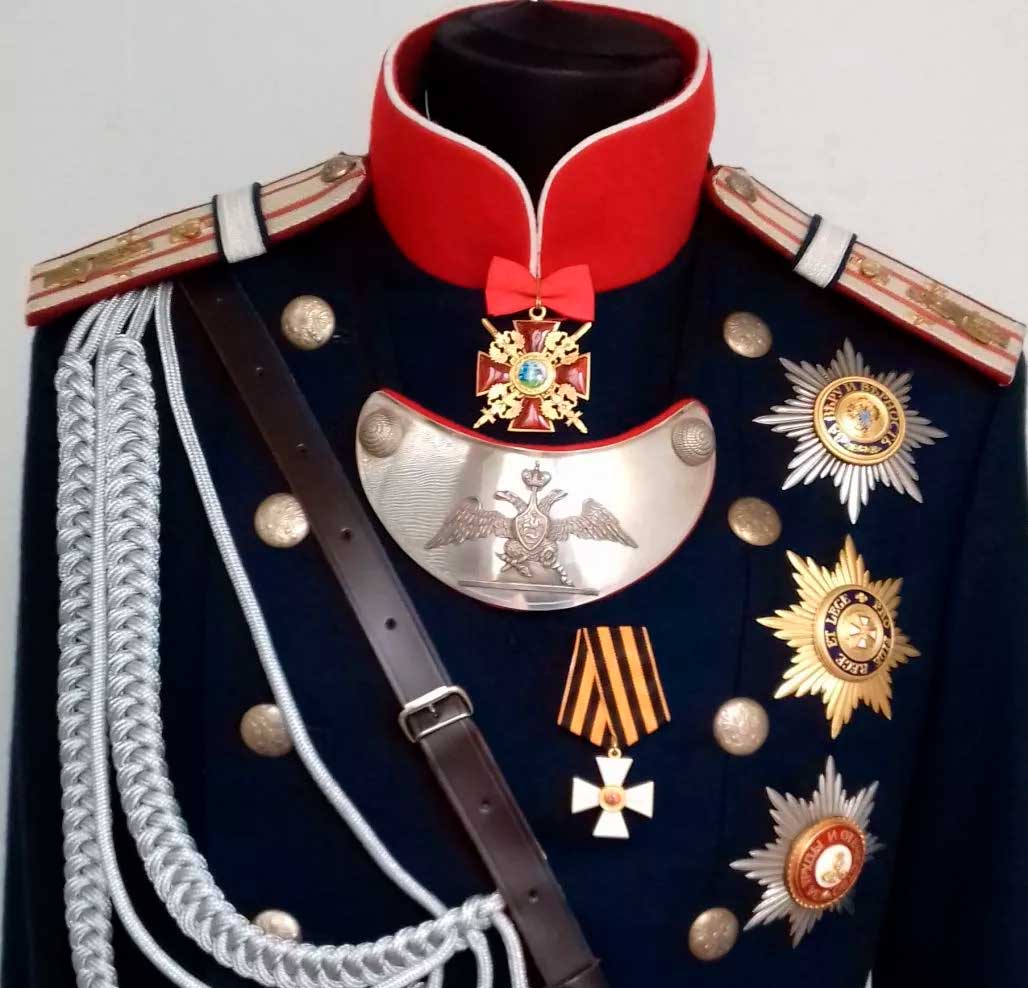 Правила ношения орденов Российской Империи