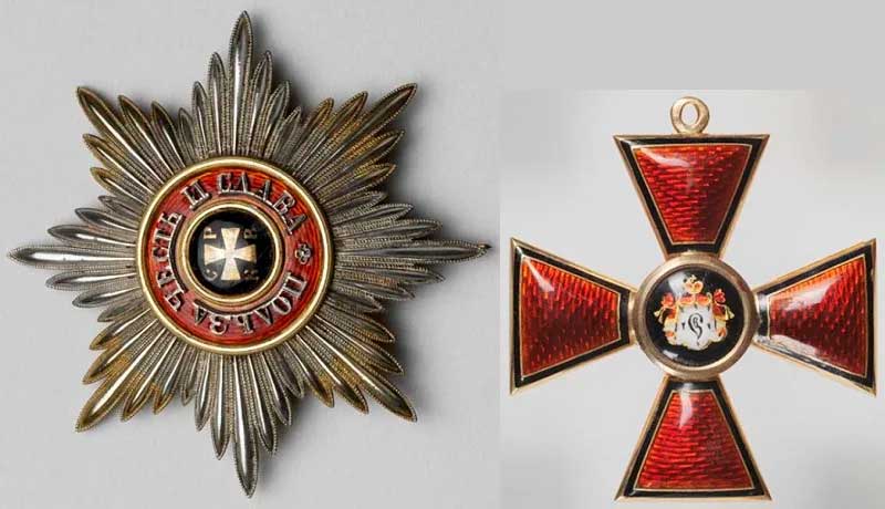 Орден и знак ордена Святого Владимира